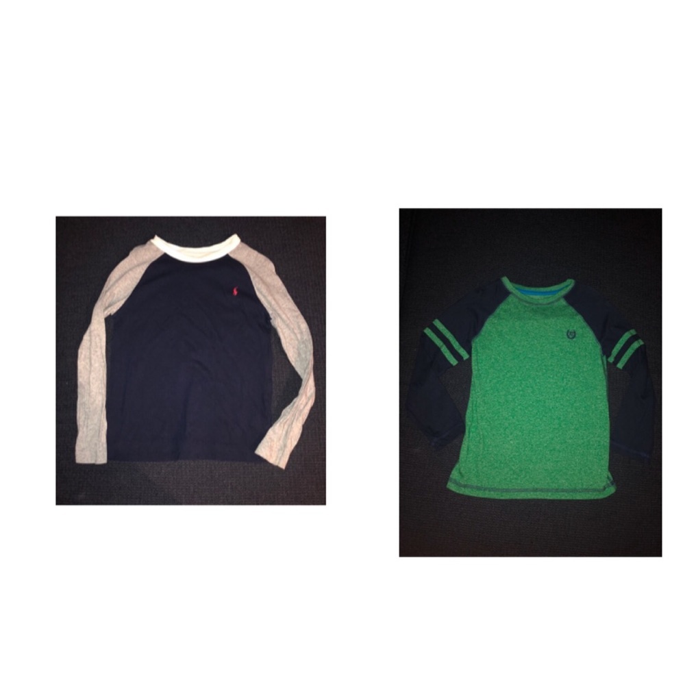2 Polo and Chaps shirts size 5